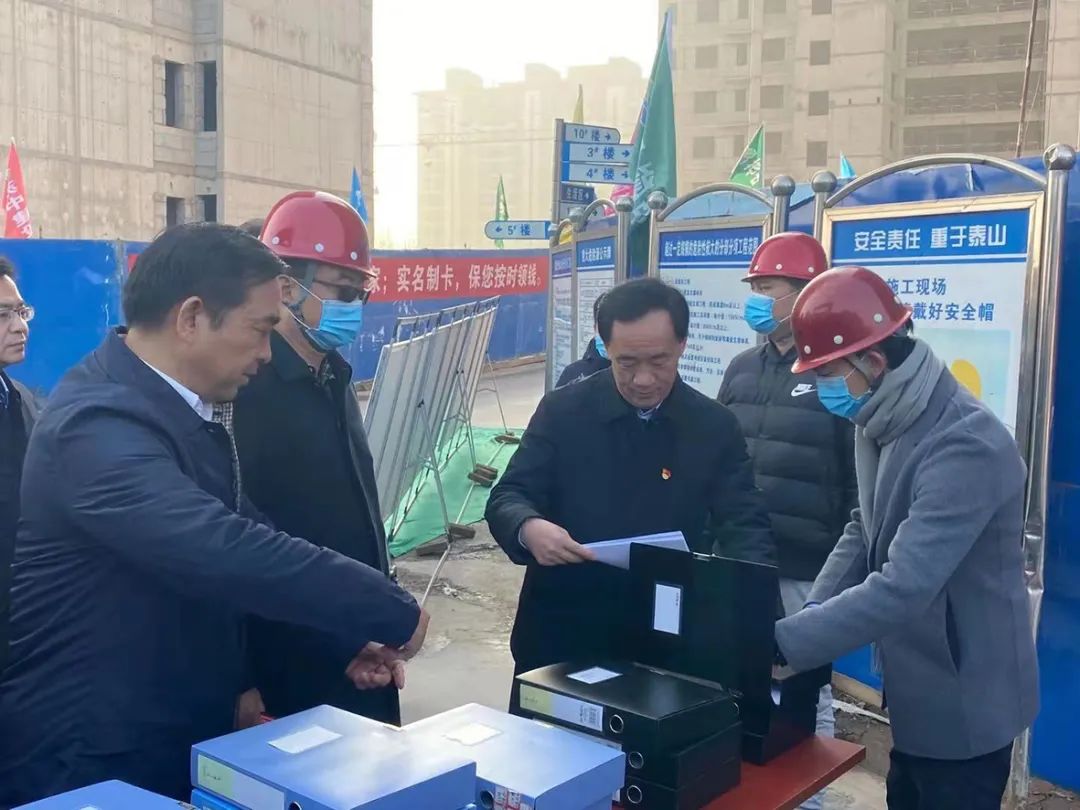 河南省副省長戴柏華視察公司武陟孔雀城項目