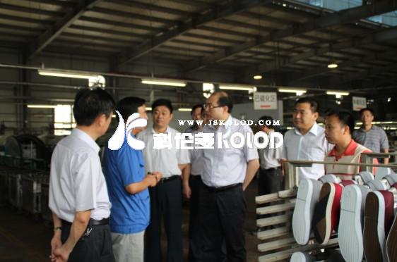 省統(tǒng)計局領導一行蒞區(qū)參觀調(diào)研企業(yè)發(fā)展情況